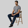 Men's Slim Fit Melange Track Pants