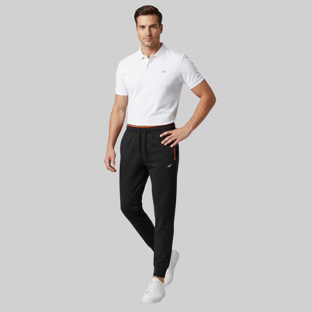 Men Cotton Rich Regular Fit Joggers