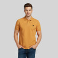 Men Solid Half Sleeve Polo T-shirt