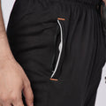 Men Solid Slim Fit Trackpants