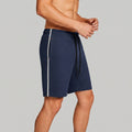 Men Regular Fit Melange Shorts