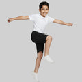 Boys Solid Premium Regular Fit Shorts