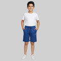 Boys Solid Premium Regular Fit Shorts