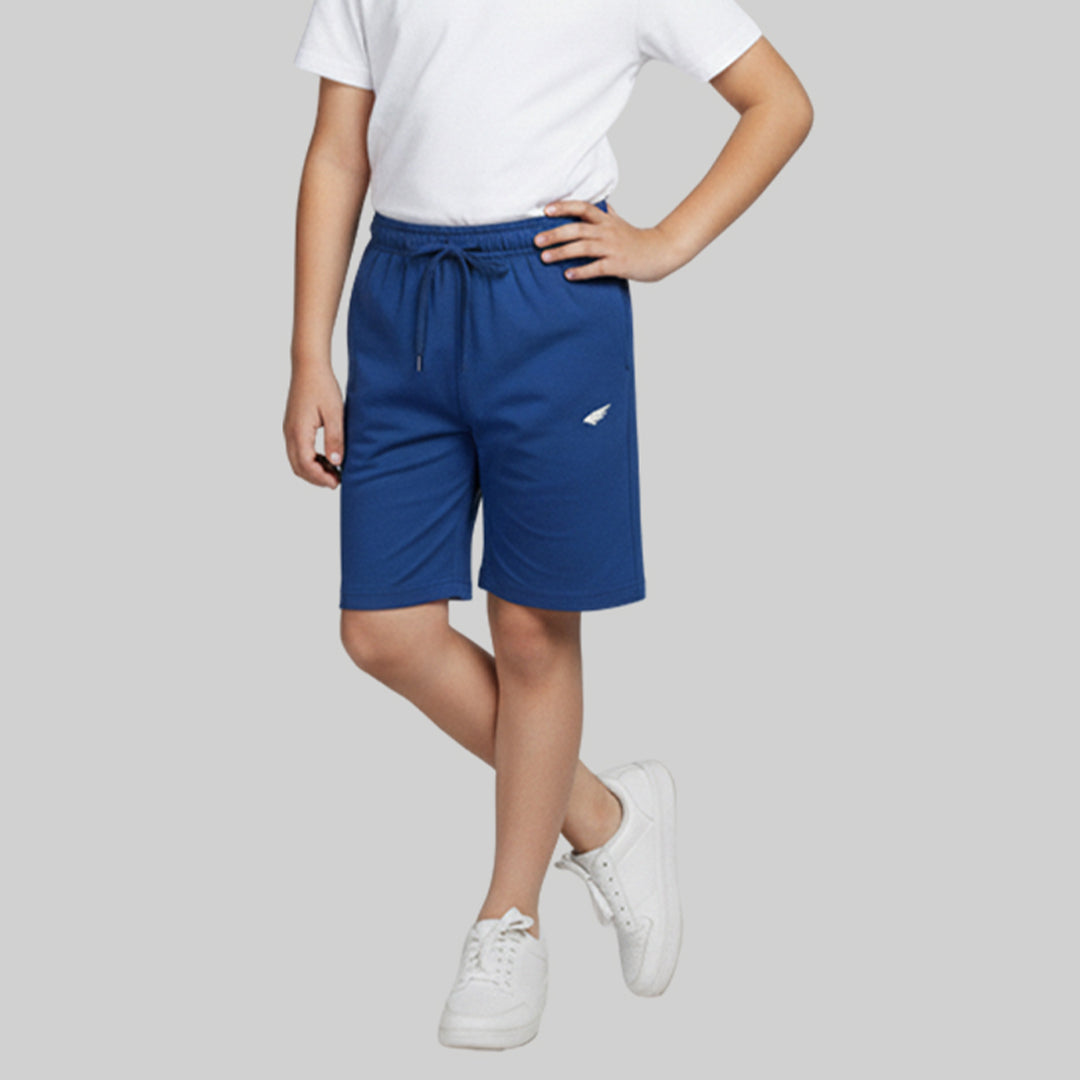 Boys Solid Premium Regular Fit Shorts