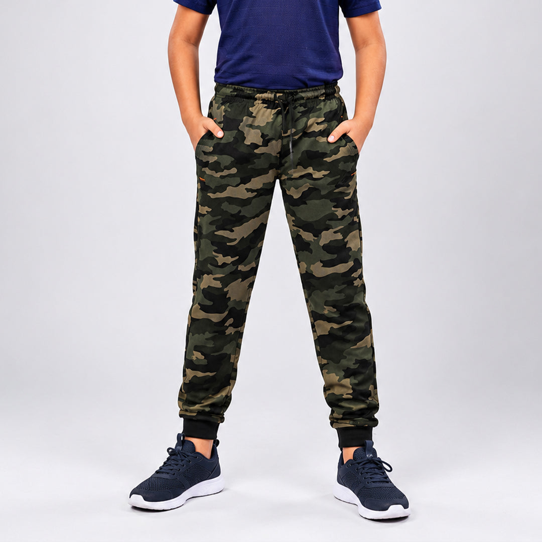 Boys camouflage Regular Fit Joggers