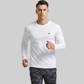 Men Solid Full Sleeve Regular Fit T-Shirt