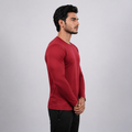 Men Solid Full Sleeve Regular Fit T-Shirt