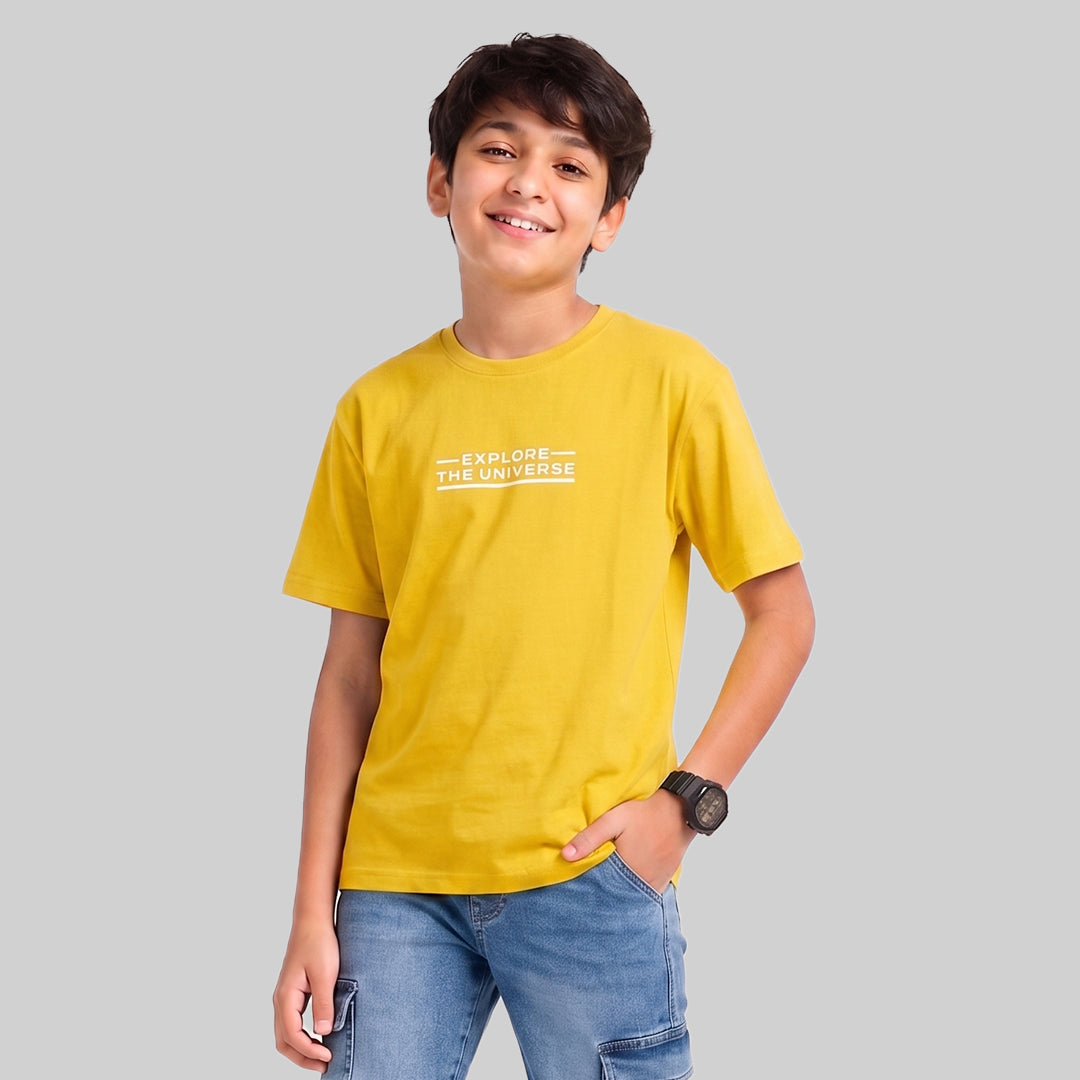 Kids Premium Cotton Round Neck T-Shirt Stylish Casual Wear