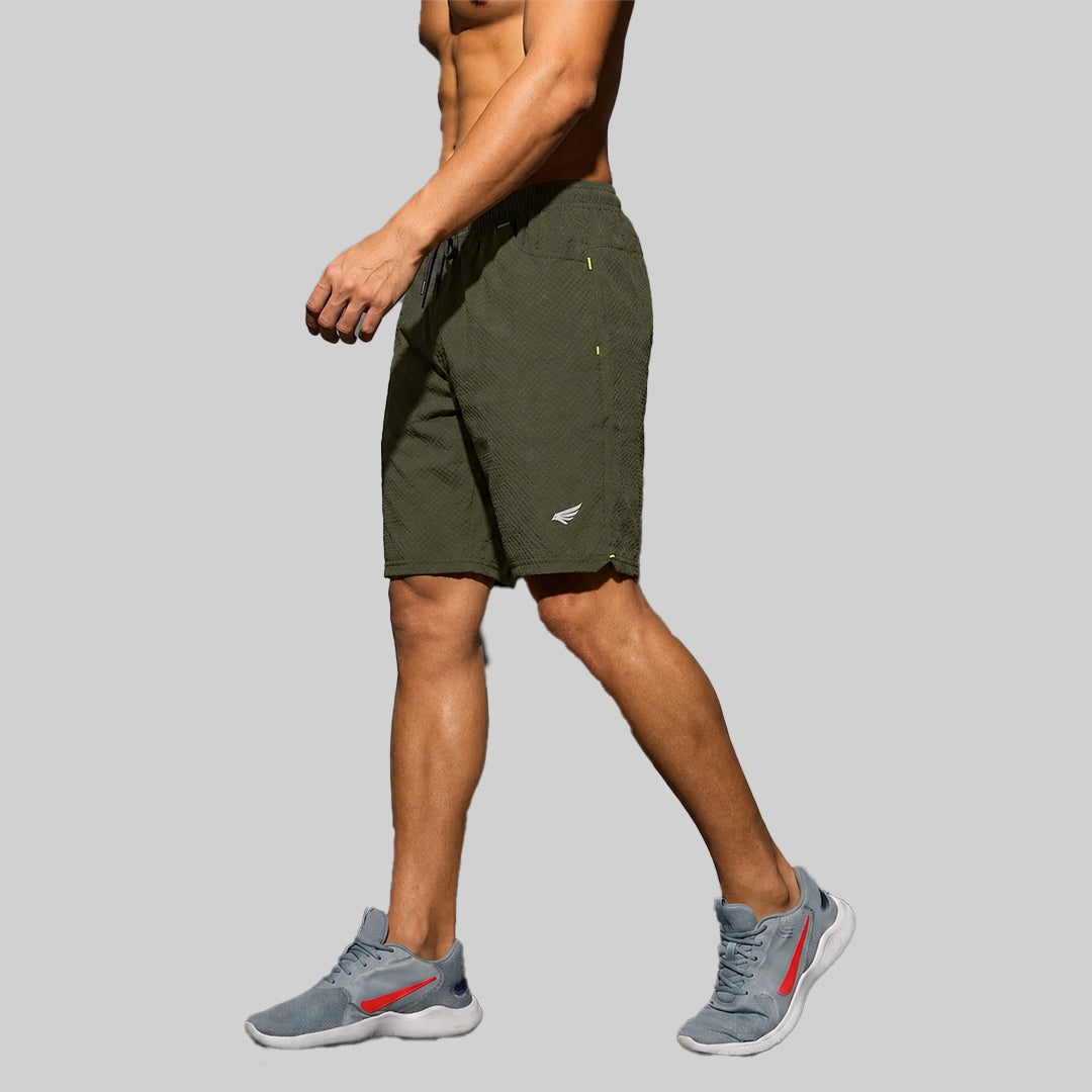 Men's Regular Fit Polyester Shorts Workout & Running Shorts