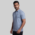 Men's Jacquard Polo T-Shirt | Premium Micro Polyester | Regular Fit | Breathable | Dry Fit Technology | Half Sleeve | Casual & Sports Wear