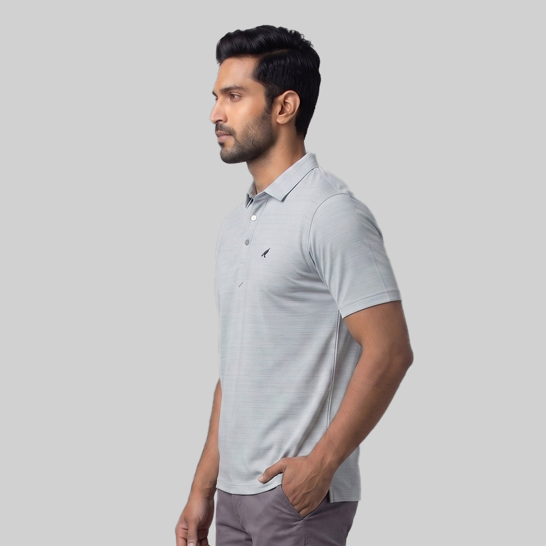 Cedrafil Men's Performance Polo T-Shirt | Premium Nylon blend | Regular Fit | Casual, Sports & Office Wear