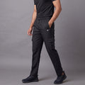 Men’s Cargo Pants, Cargo for Men, Multi-Pocket Tapered Fit Utility Trousers with Elastic Waist & Drawstring