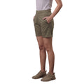 Women High Waist Hot Pants ELASTO+ Stretch Fit Breathable Casual Shorts