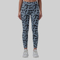 Women Printed Slim Fit Tights High Waist Stretchable Activewear Tights Gym, Yoga, Running & Daily Wear
