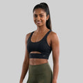 Women Slim Fit Scoop Neck Sports Bra ELASTO+ Stretch Fit Breathable Comfortable Training Gym Wear